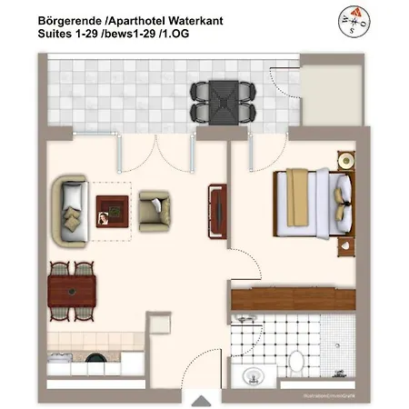 Apartament Waterkant Suites